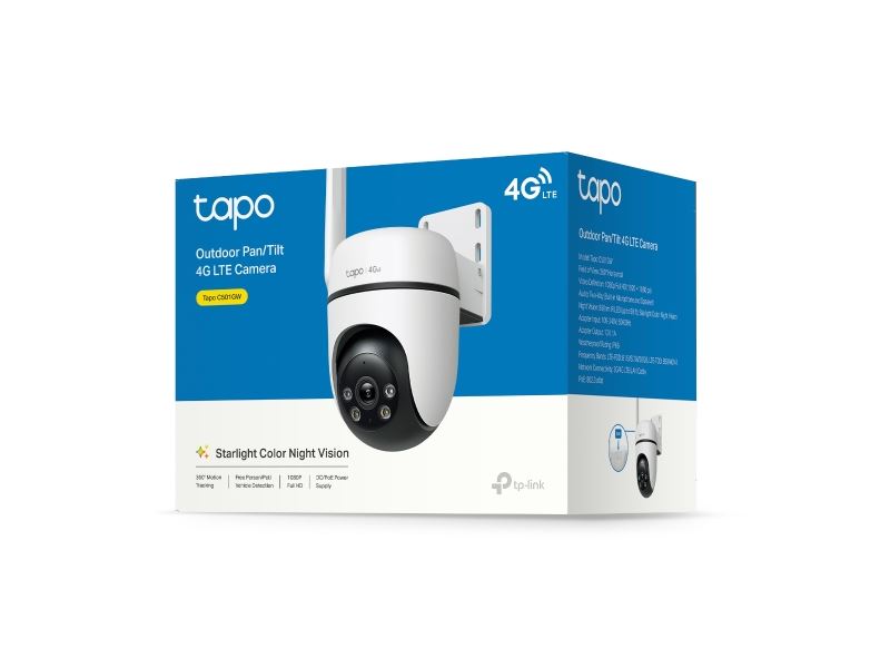 Tapo C501GW Outdoor Pan/Tilt 4G LTE Camera Biewter Tech